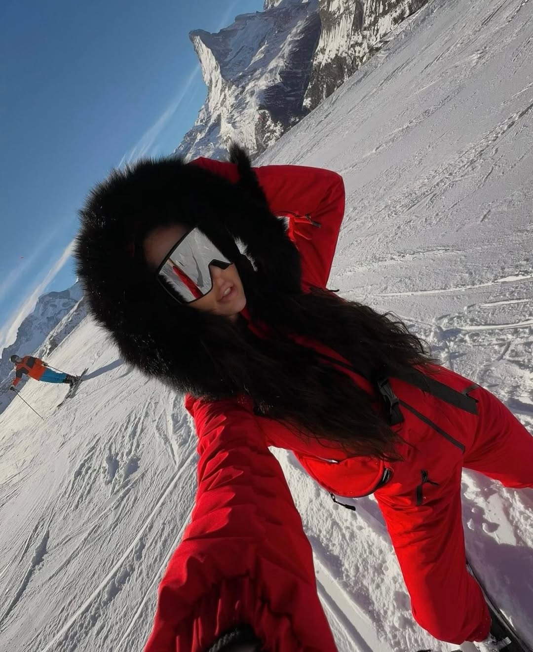 Ski Jumpsuit – Red |
