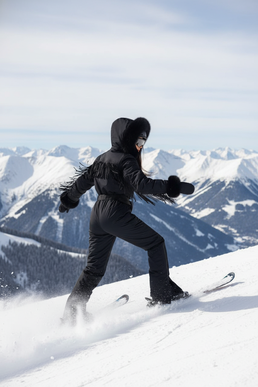 Ski Jumpsuit – Black | LETIQUE