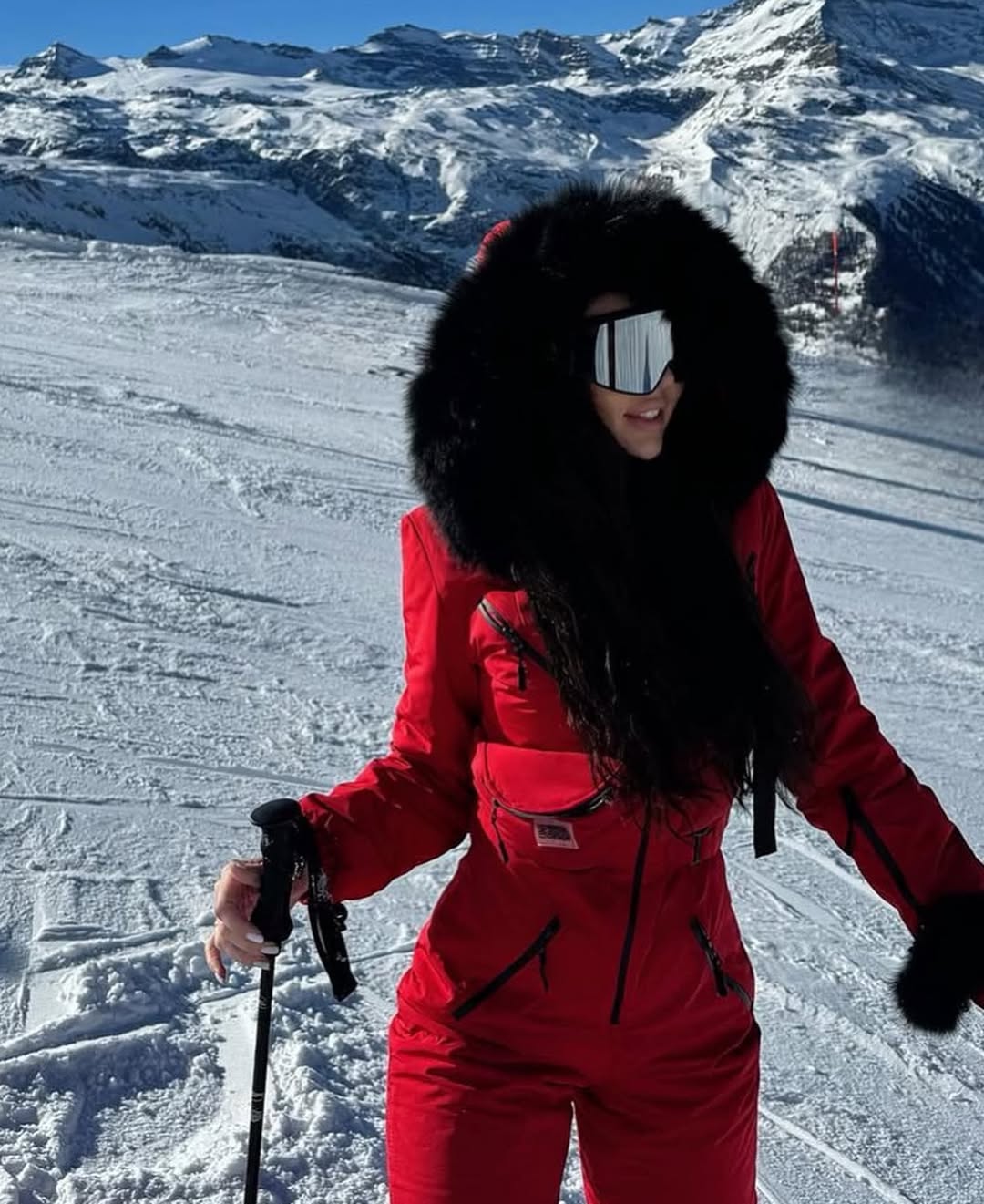 Ski Jumpsuit – Red |