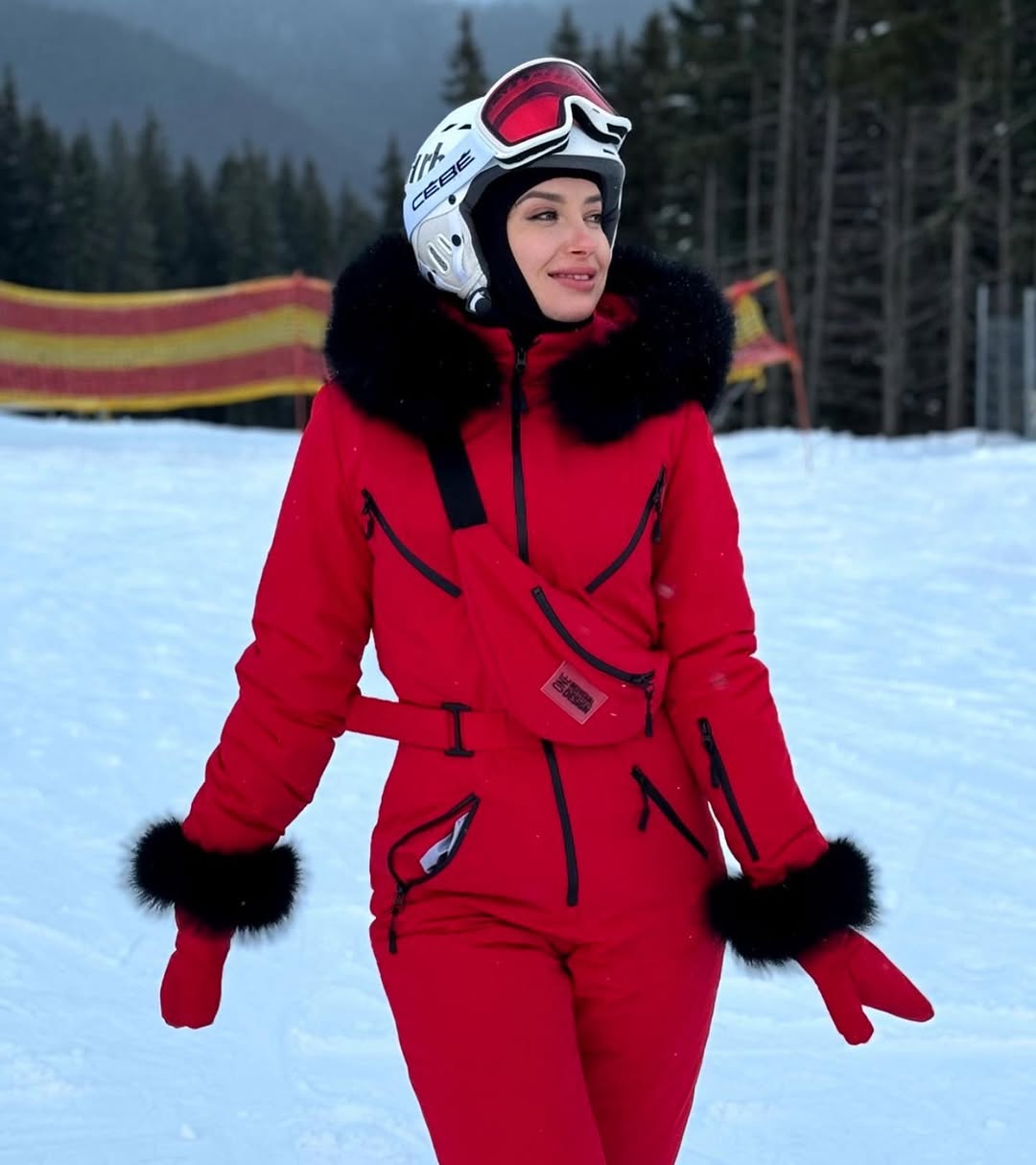 Ski Jumpsuit – Red |